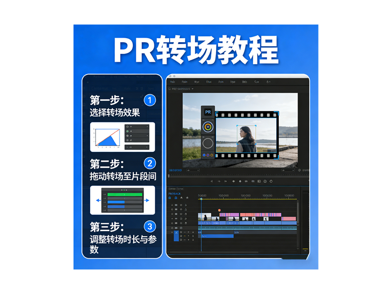 Adobe Premiere Pro 转场教程23节（免费）翻页/分离/抠像/建筑生长/笔刷等等转场-云野创作